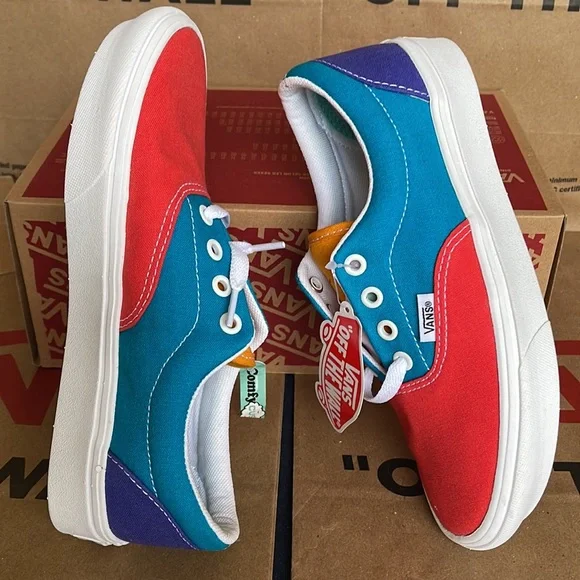 Vans Comfycush Era Multi Block Multi/True White WMNS - Picture 12 of 16